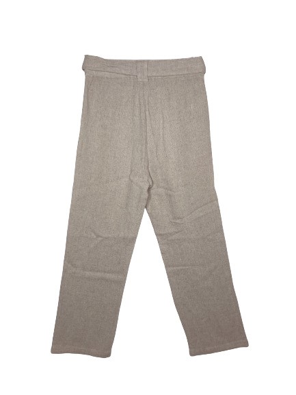 Pantalone palazzo+cintura viscosa lino