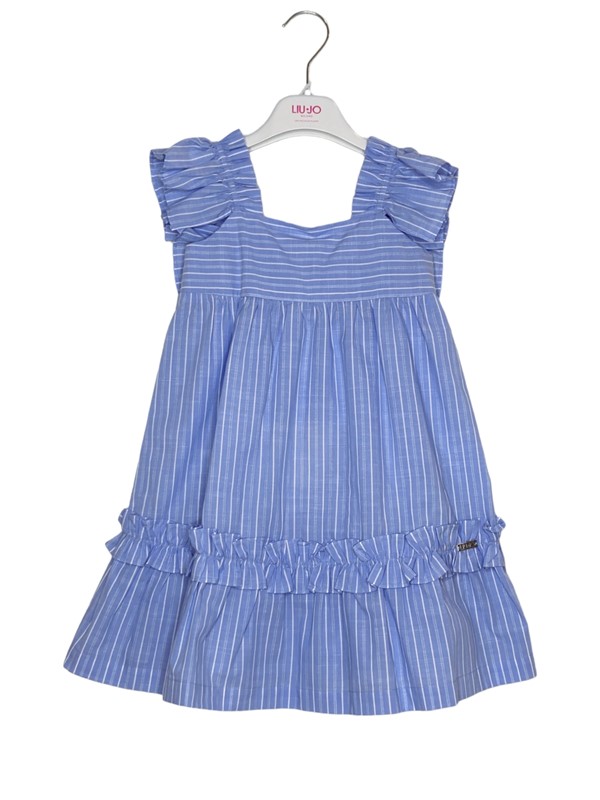 Prendisole rigato popeline