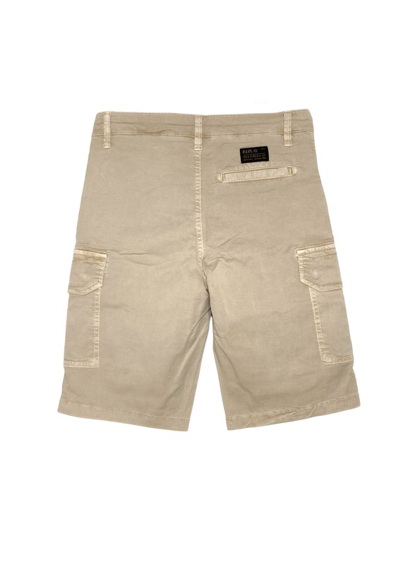 Bermuda cargo felpa strech