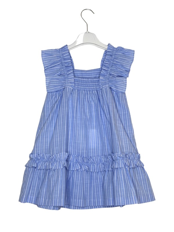 Prendisole rigato popeline