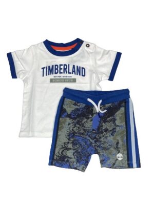 T-shirt+bermuda felpa camouflage