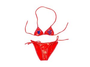 Bikini triangolo lurex