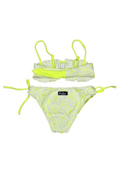 Bikini fascia margherite fluo