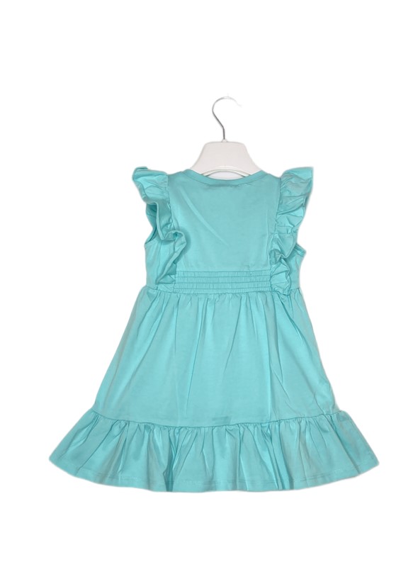 Abito con volan jersey