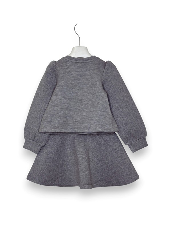 Girocollo+gonna ruota+fiori neoprene