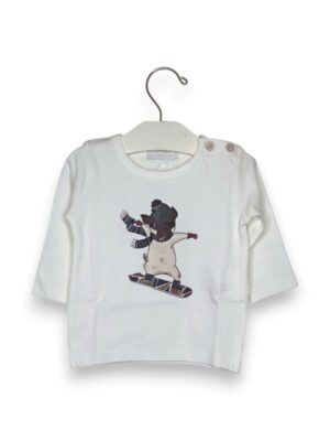 92689127DDE9007215072E12F910A442_ T-shirt manica lunga+orso skateboard