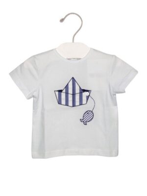 T-shirt+barchetta rigata