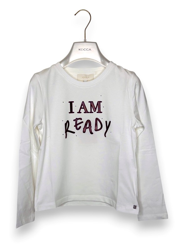 T-shirt stampa i'm ready