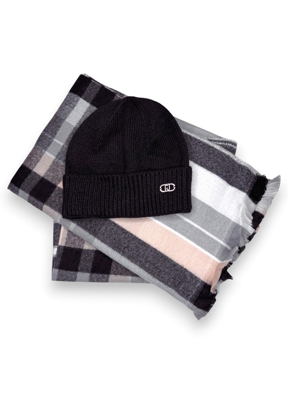 Sciarpone scozzese+cappello