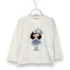 T-shirt manica lunga+bimba riccia