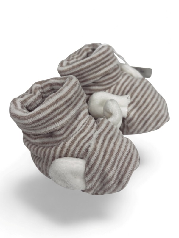 Babbucce ciniglia rigate