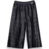 Pantalone palazzo ciniglia plisse