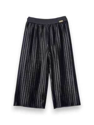 Pantalone palazzo ciniglia plisse