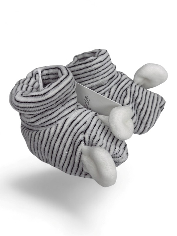 Babbucce ciniglia rigate