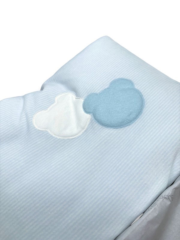 Coperta ciniglia rigata