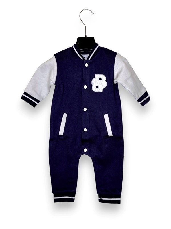 Tuta felpa college senza piedi