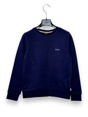 Felpa girocollo boss