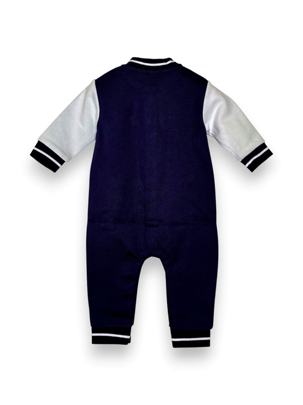 Tuta felpa college senza piedi