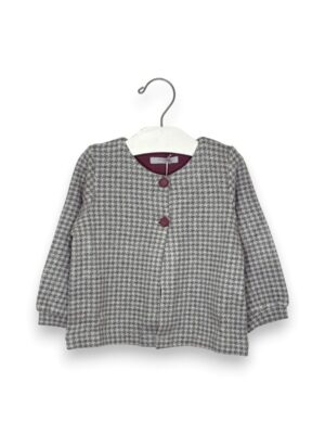 Golfino 2 bottoni felpa pied de poul