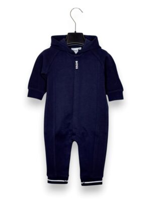 Tuta+cappuccio senza piedi piquet