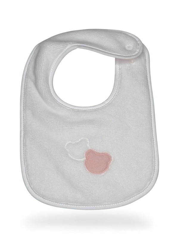 Bavagliolo ciniglia 2 musi orso rigata