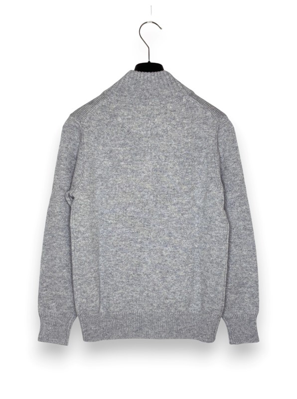 Giubbino+zip lana cotone