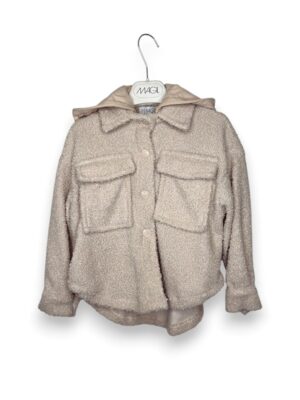 Overshirt orsetto+cappuccio