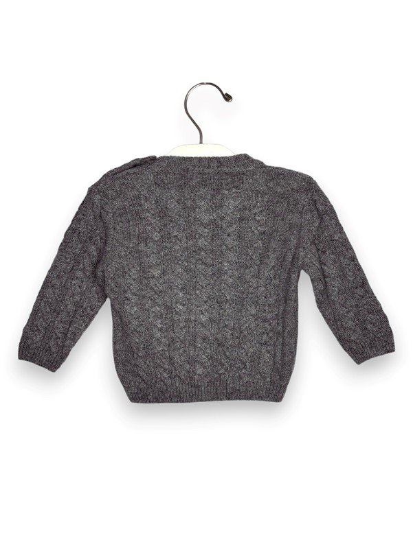 Girocollo lana trecce