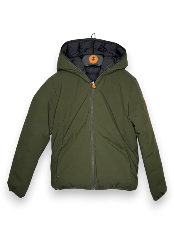 Ecopiumino+cappuccio reversibile