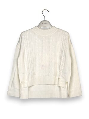 BA8317276D8671DFCD8D1780C48B1419_ Girocollo over a trecce viscosa