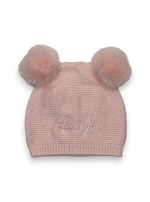 Berretto+2ponpon pelo