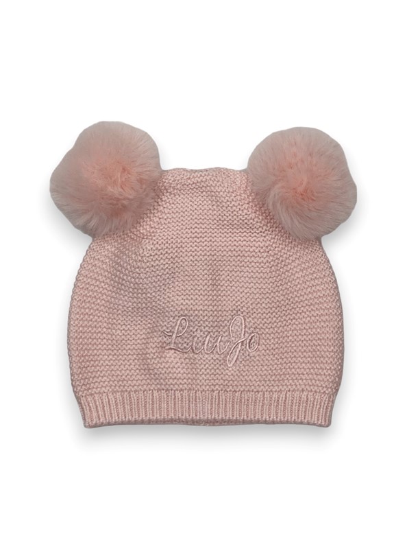 Berretto+2ponpon pelo