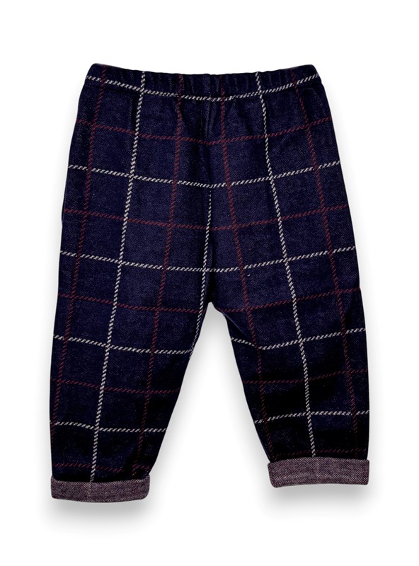 Pantalone felpa scozzese