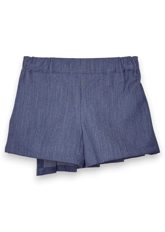 Short portafoglio+pieghe tencel