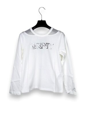 EBFAD5174B348156C36FA223BA67C854_ T-shirt maniche lunghe spalle rete