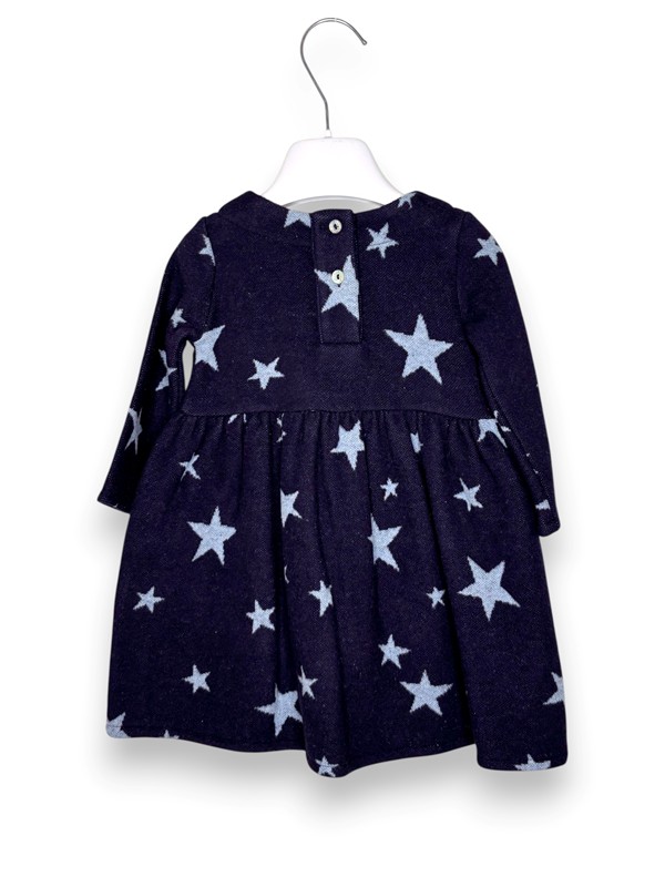 Abito caldo cotone+stelle