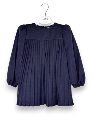 Abito plisse taglio impero