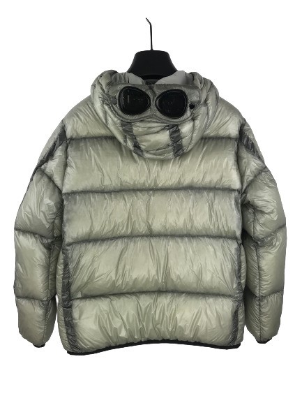 Piumino con cappuccio lenti