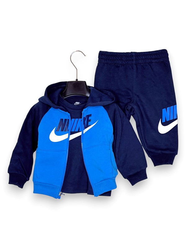 Tuta jogging+t-shirt bicolore nike