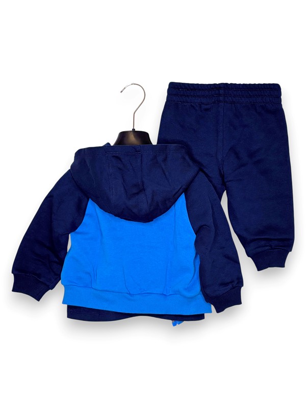 Tuta jogging+t-shirt bicolore nike