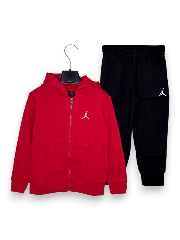 Tuta+zip+cappuccio jumpman bicolore