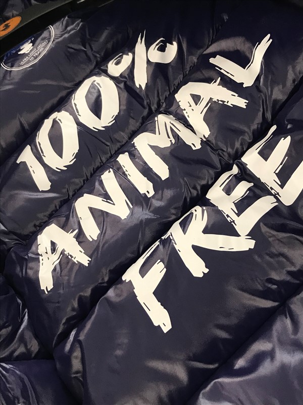 Ecopiumino+cappuccio lucido