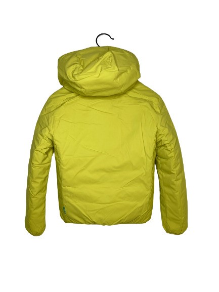 Ecopiumino con cappuccio liscio reversibile