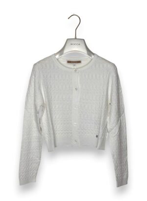 Golfino effetto trecce