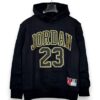 Felpa hoodie jordan 23 gold