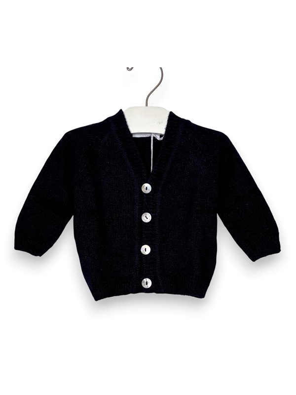 Cardigan lana bottoni