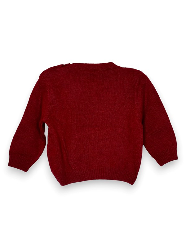 Girocollo lana pupazzo di neve