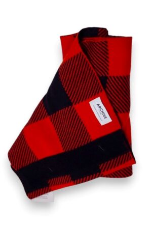 Sciarpa lana check buffalo