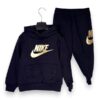Tuta jogging+cappuccio felpa nike-oro