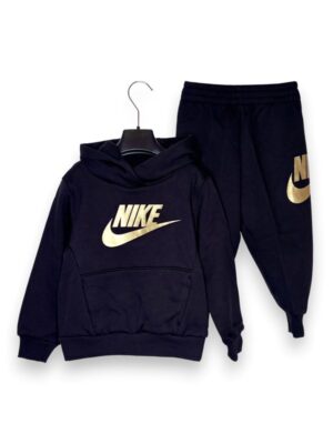 E2297158F0F8040C42DA91D9DB5565D6_ Tuta jogging+cappuccio felpa nike-oro